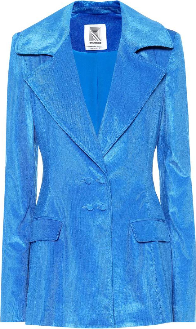 Rosie Assoulin Lapel corduroy blazer