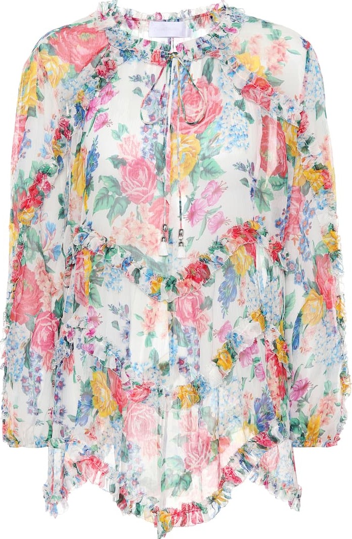 Zimmermann Exclusive to mytheresa.com – silk top