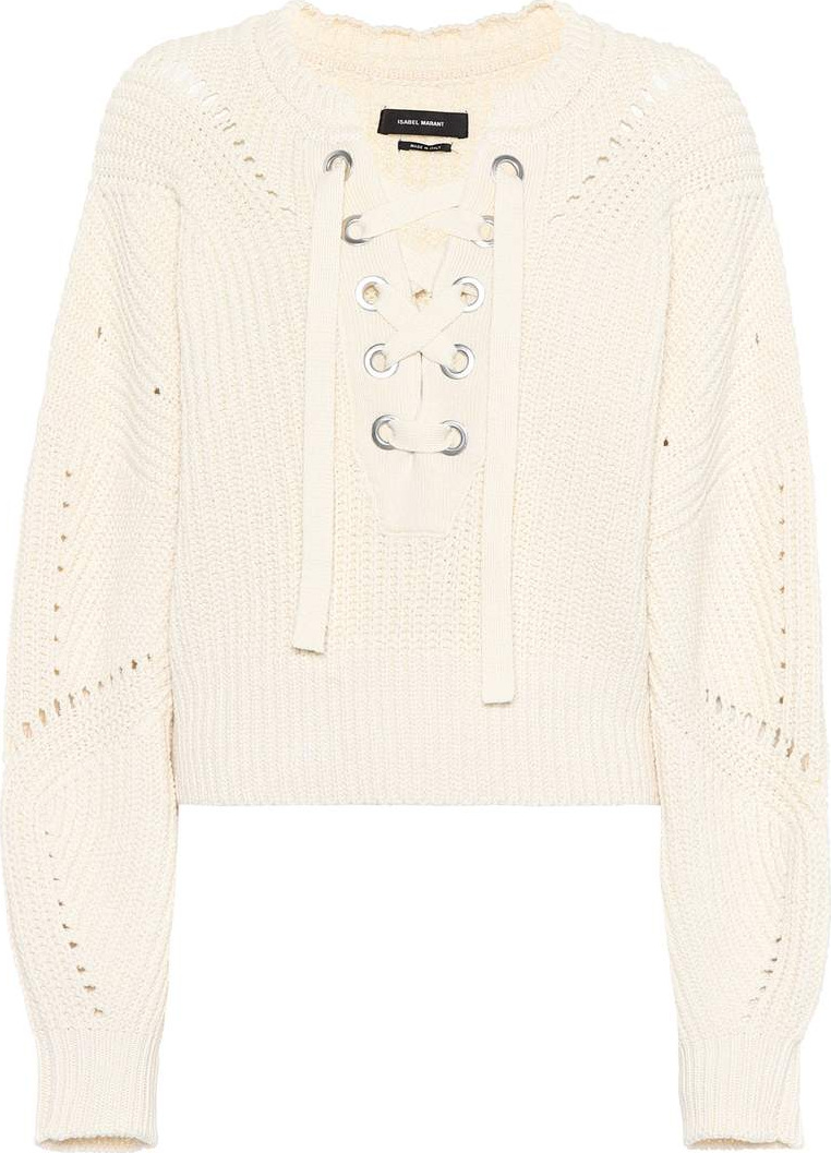 Isabel Marant Laley lace-up sweater