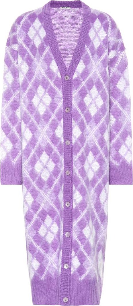 Miu Miu Mohair and wool-blend cardigan