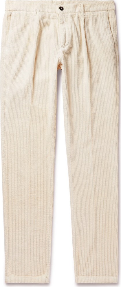 Altea Slim-Fit Cotton-Corduroy Trousers