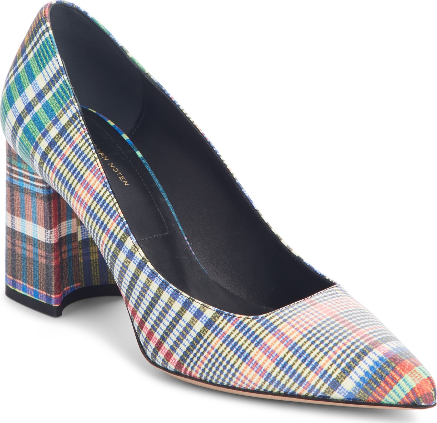 Dries Van Noten Croc Embossed Pointy Toe Pump