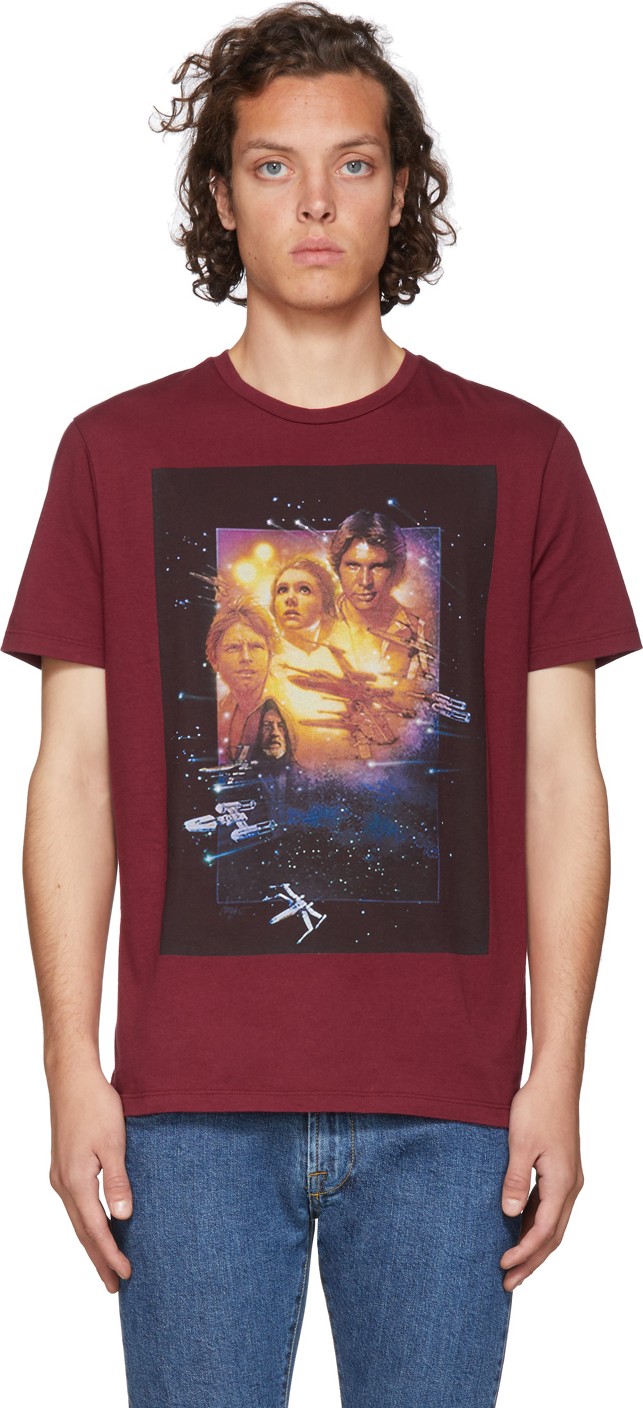 Etro Red Star Wars Edition Poster T-Shirt