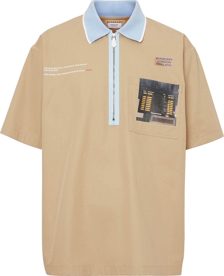 Burberry London England Montage Print shirt