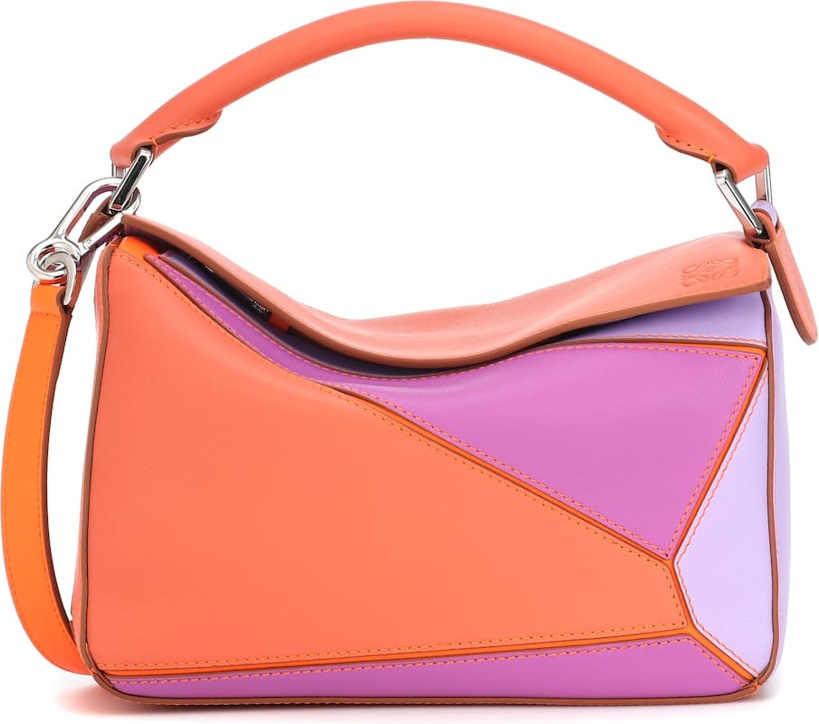 LOEWE Paula's Ibiza Puzzle Small leather shoulder bag