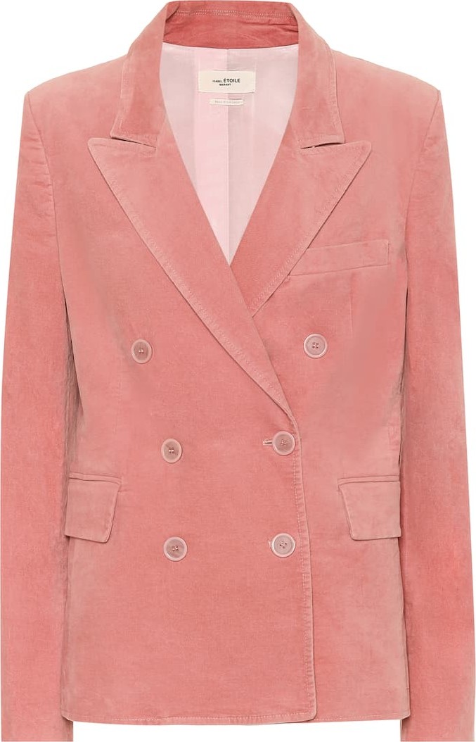 Isabel Marant Etoile Alsey velvet blazer