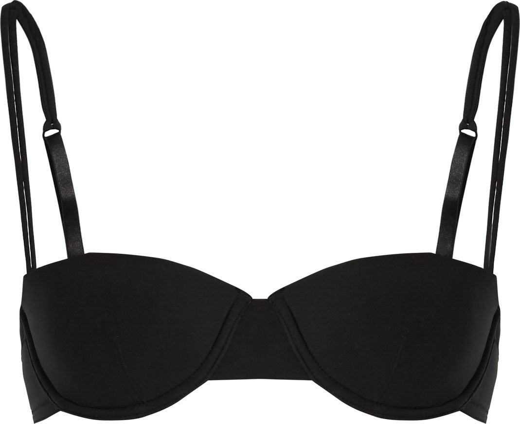 Bodas Sheer Tactel strapless balconette bra