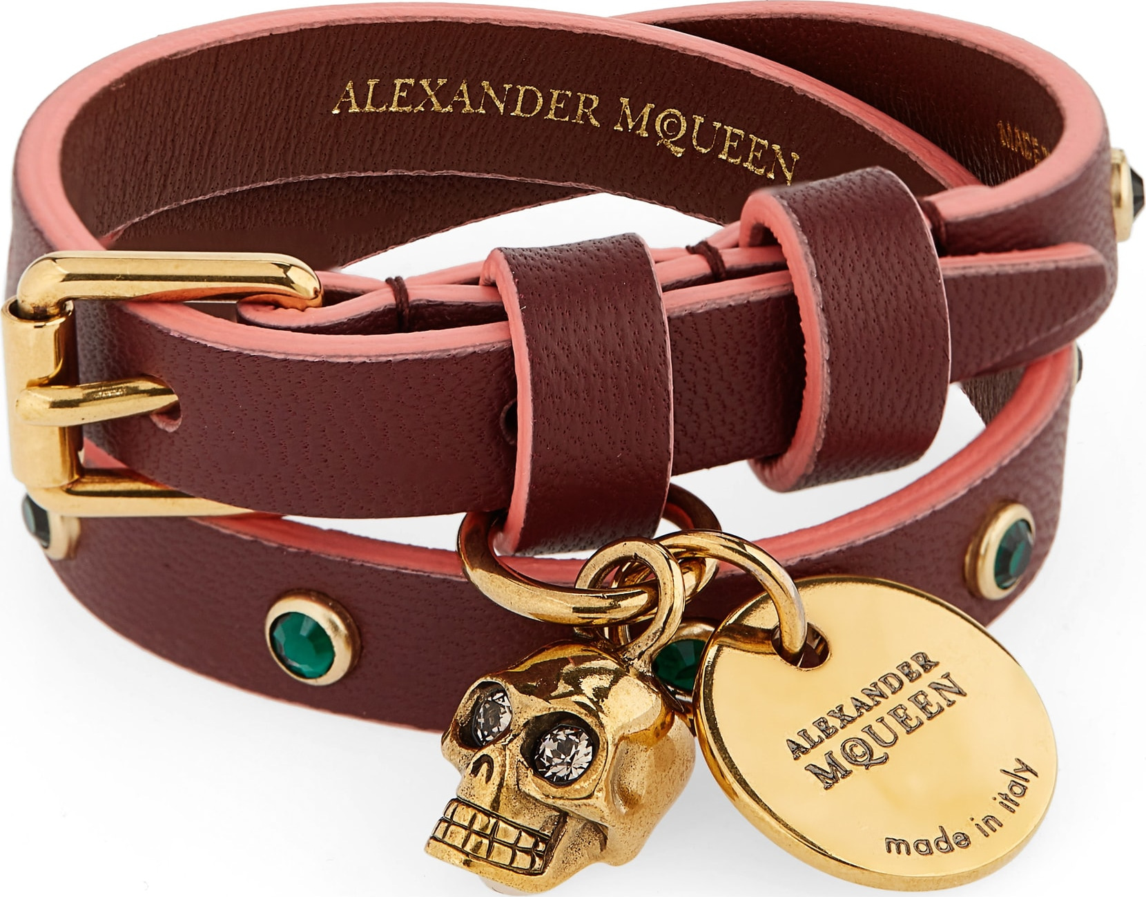 Alexander McQueen Double Wrap Bracelet