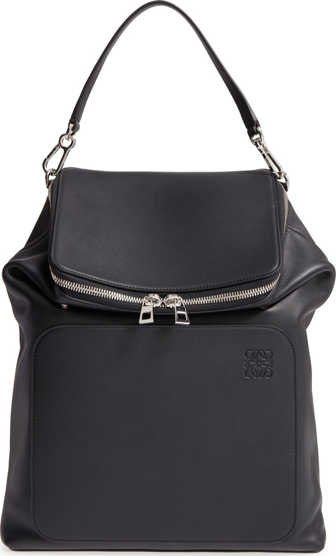 LOEWE Goya Calfskin Leather Backpack