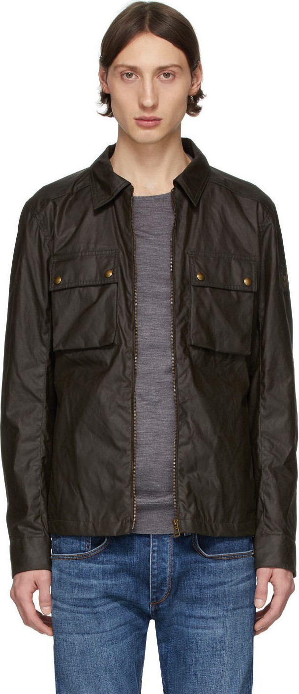 Belstaff Khaki Dunstall Jacket