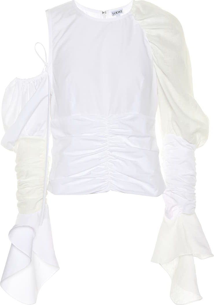 LOEWE Linen and cotton top