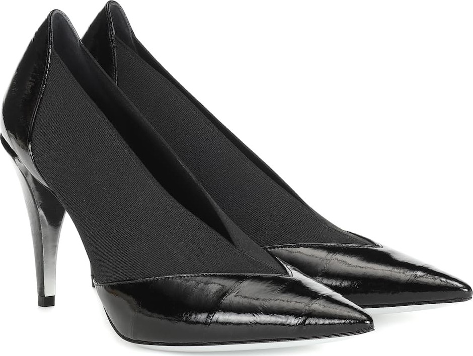 Givenchy Show eel leather pumps