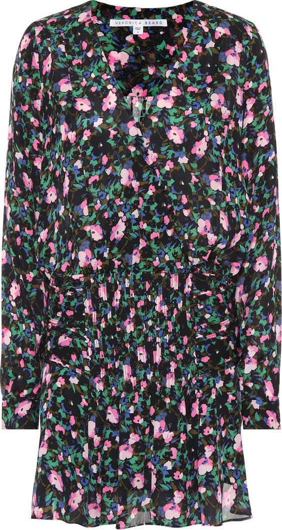 Veronica Beard Naomi printed silk dress