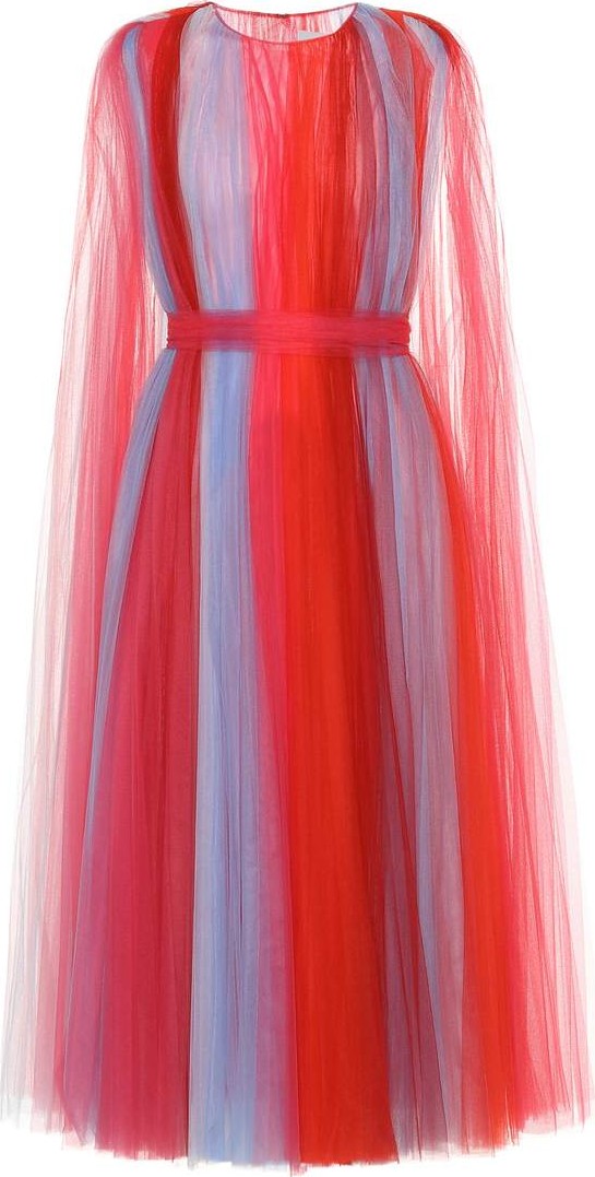 Carolina Herrera Tulle midi dress
