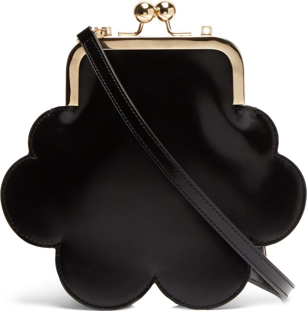 Simone Rocha Flower leather cross-body bag