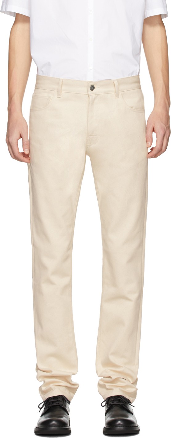 Raf Simons Off-White Slim Fit Jeans