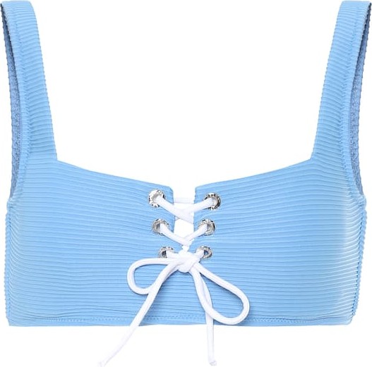 HEIDI KLEIN Cairns lace-up bikini top