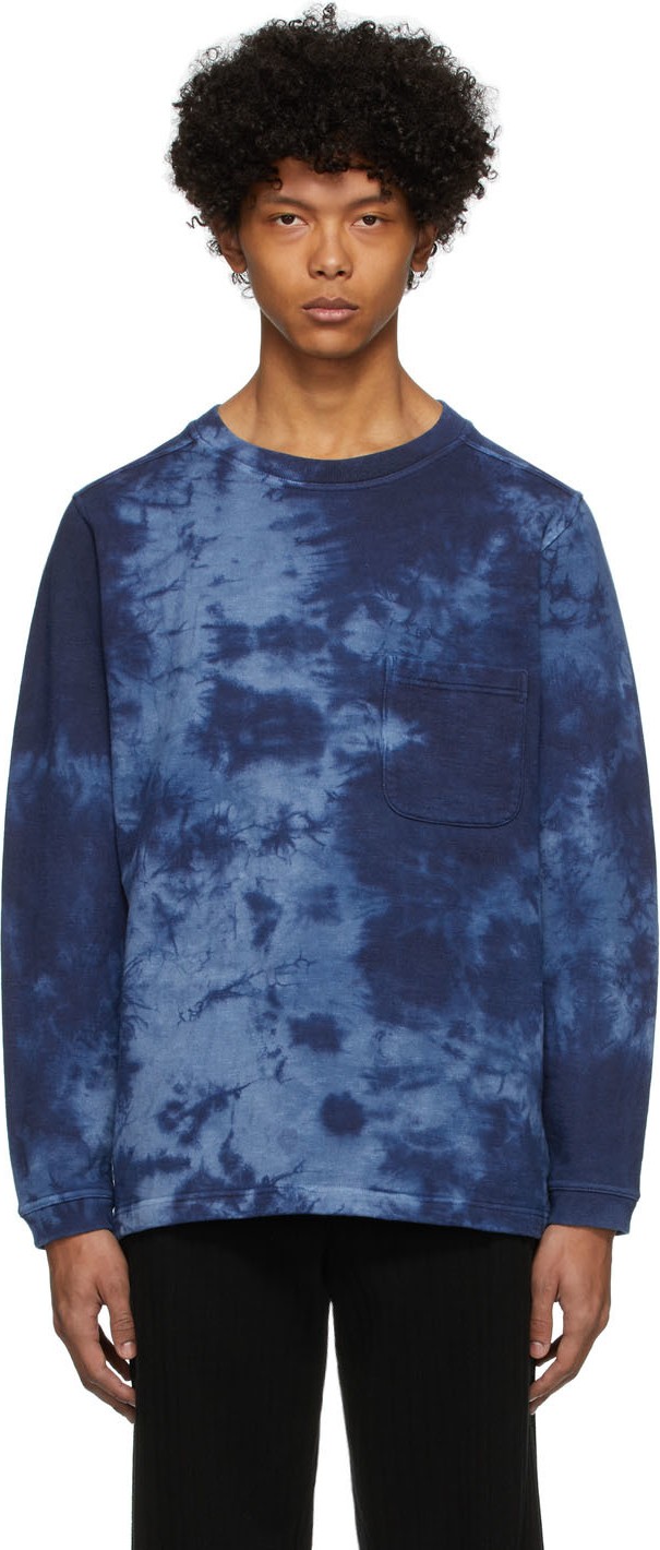 Blue Blue Japan Blue Slub Okura Sweatshirt