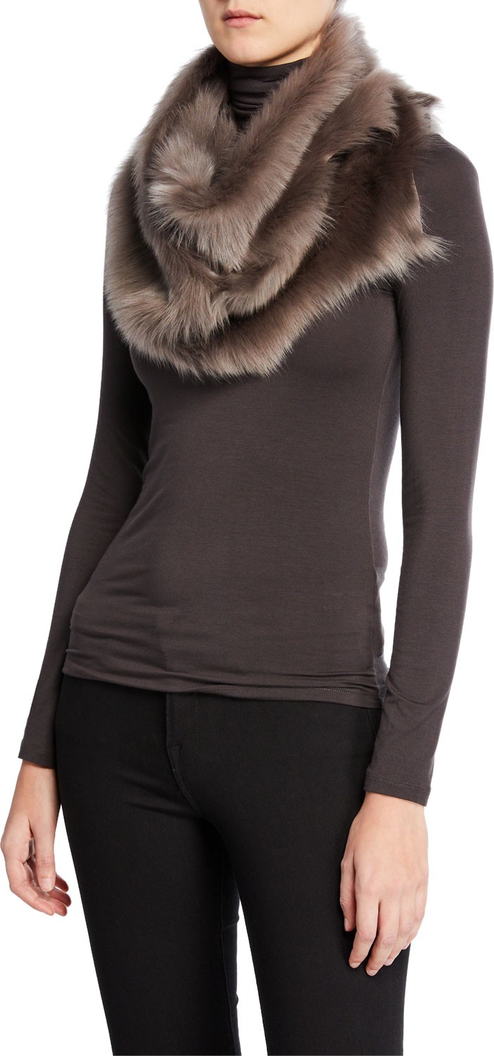 Gushlow and Cole Split Toscana Fur Scarf