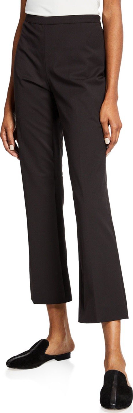 Etro Flat-Front Cropped Pants