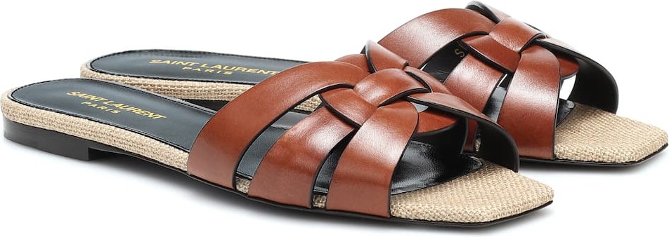 Saint Laurent Nu Pieds 05 leather sandals