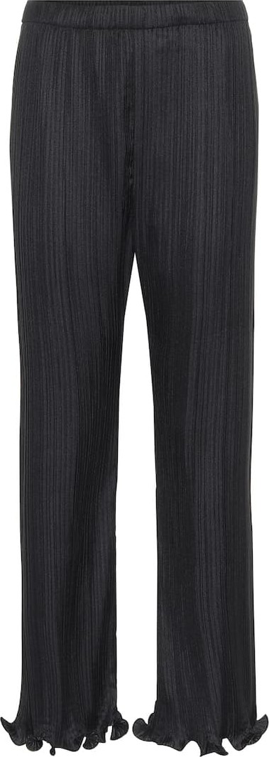 Givenchy Pleated satin pants