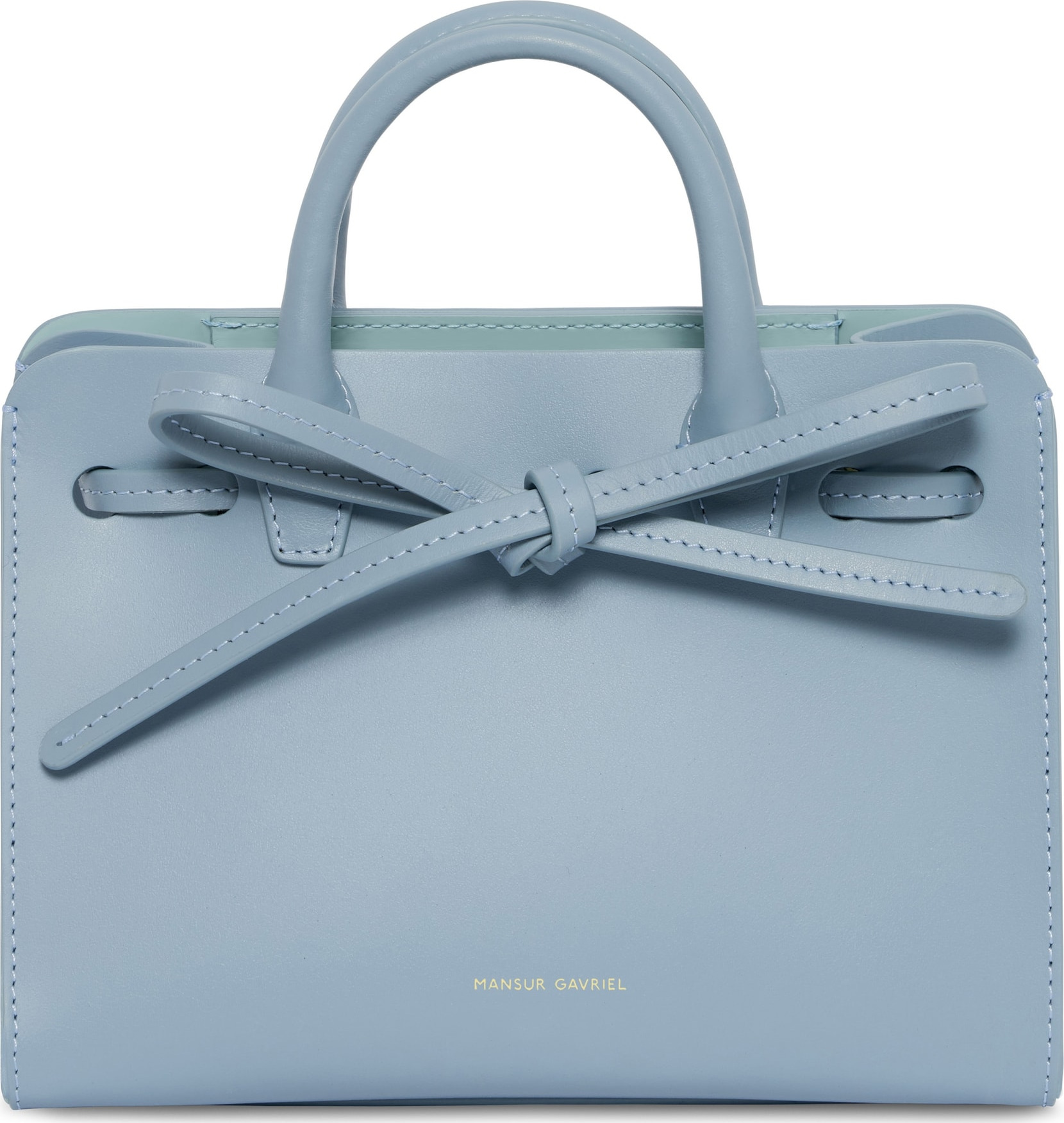 Mansur Gavriel Mini Mini Sun Leather Bag