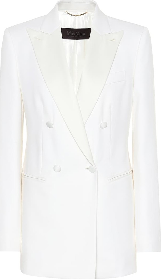 Max Mara Tirsi wool tuxedo blazer