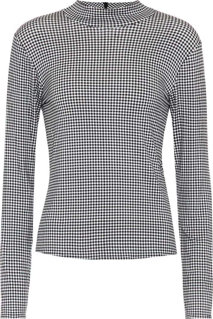 Rosie Assoulin Stretch-jersey mockneck top