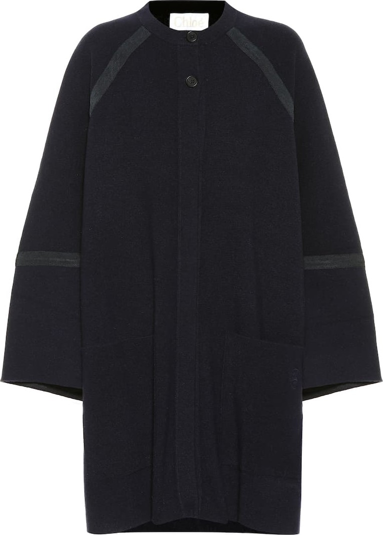 Chloe Oversized wool and cashmere coat