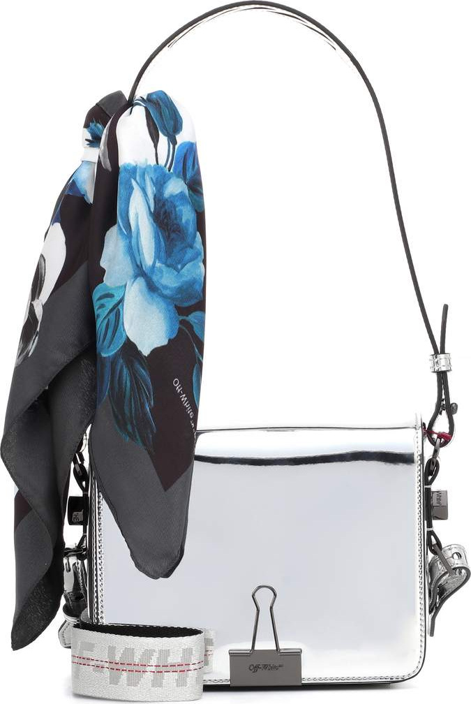 Off White Binder Clip shoulder bag