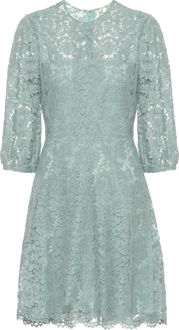 Valentino Floral lace dress