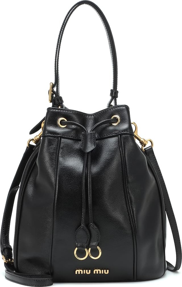 Miu Miu Leather bucket bag