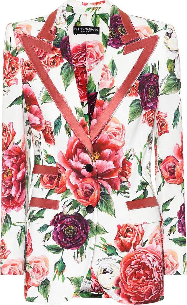 Dolce & Gabbana Floral blazer