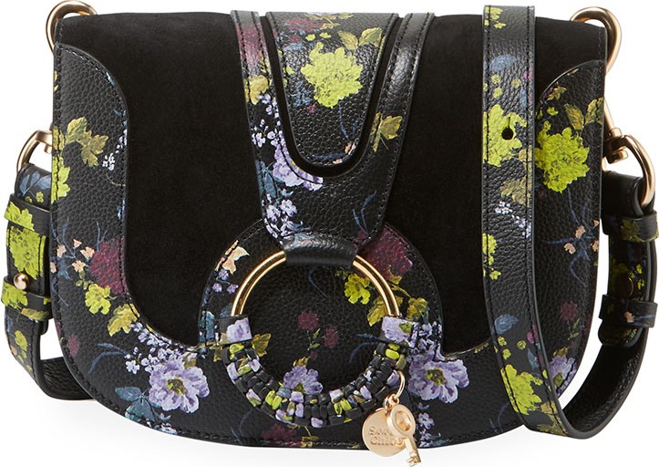 See By Chloé Hana Small Leather/Suede Crossbody Bag