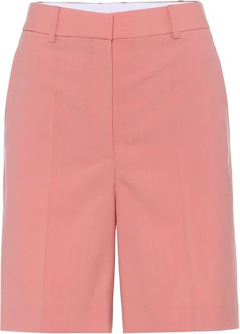 Stella McCartney Amber wool Bermuda shorts