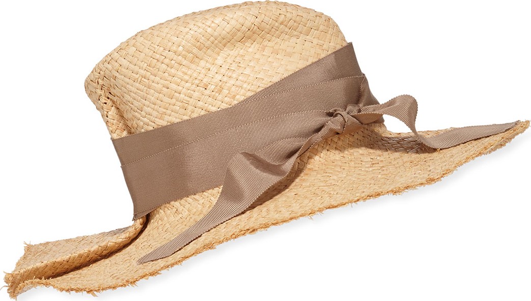Lola Hats First Aid Raffia Large Brim Hat