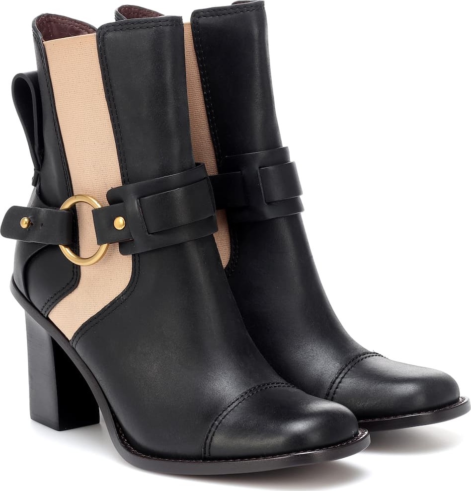 See By Chloé Leather ankle boots