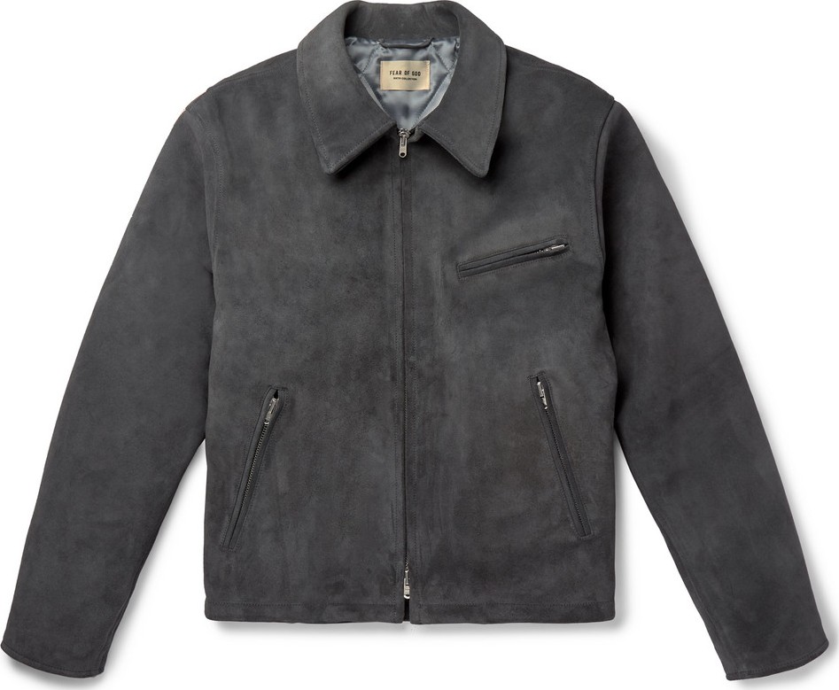 Fear of God Slim-Fit Suede Jacket