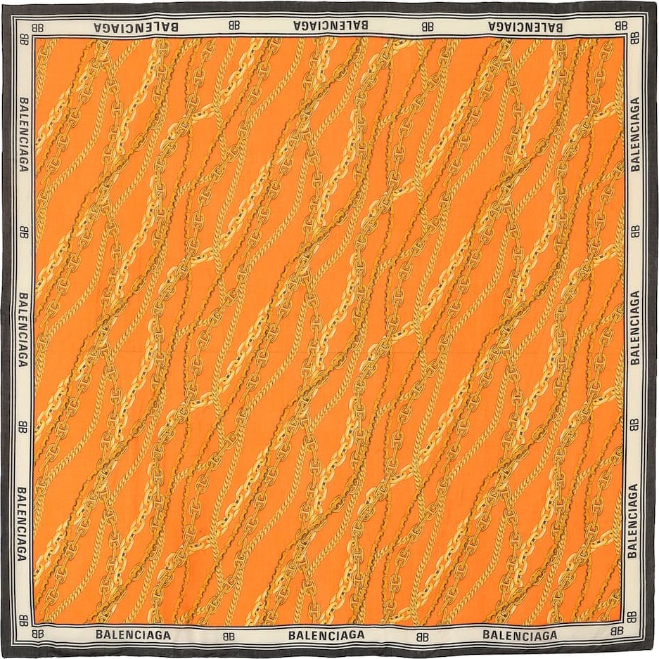 Balenciaga Printed scarf