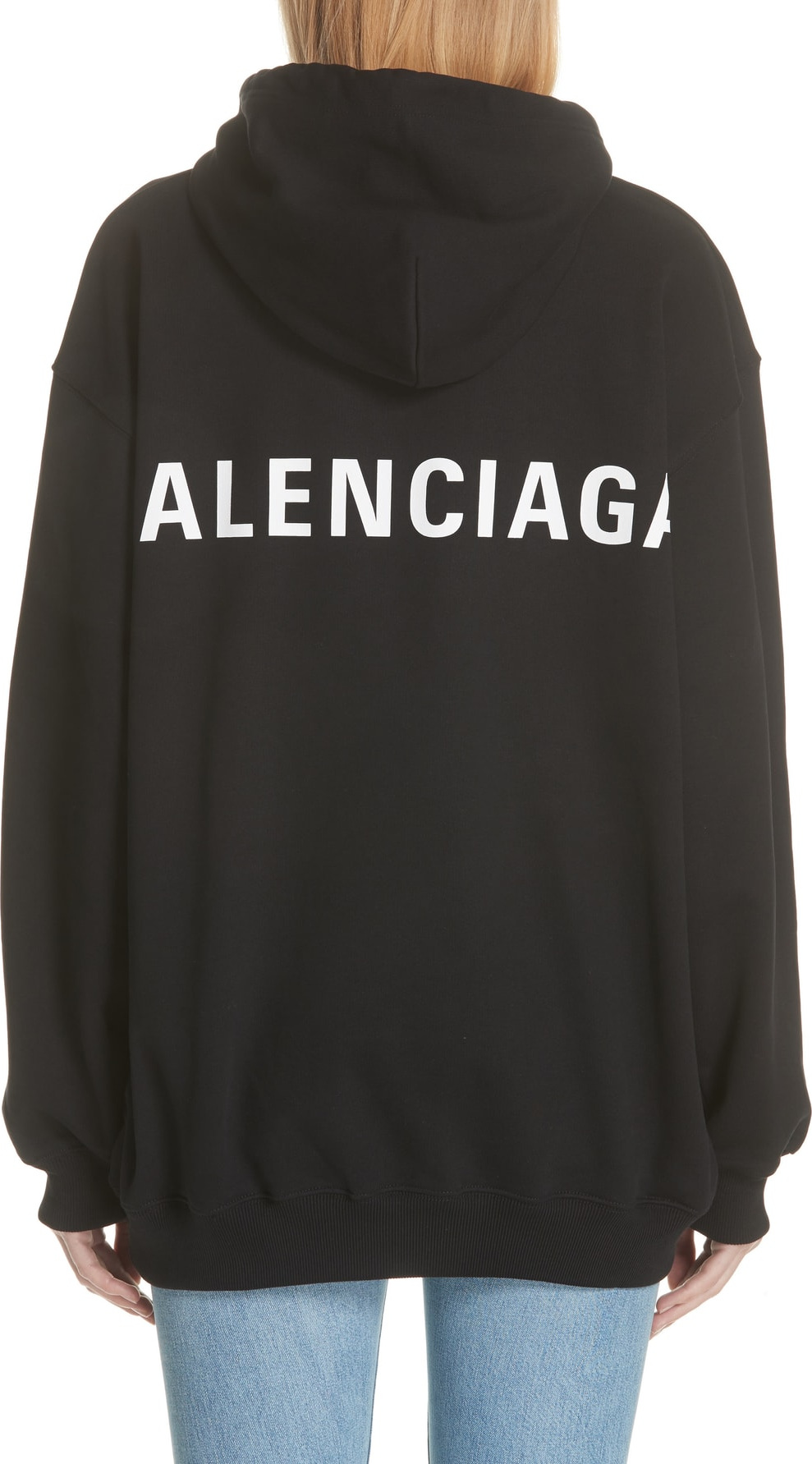 Balenciaga Logo Back Hoodie