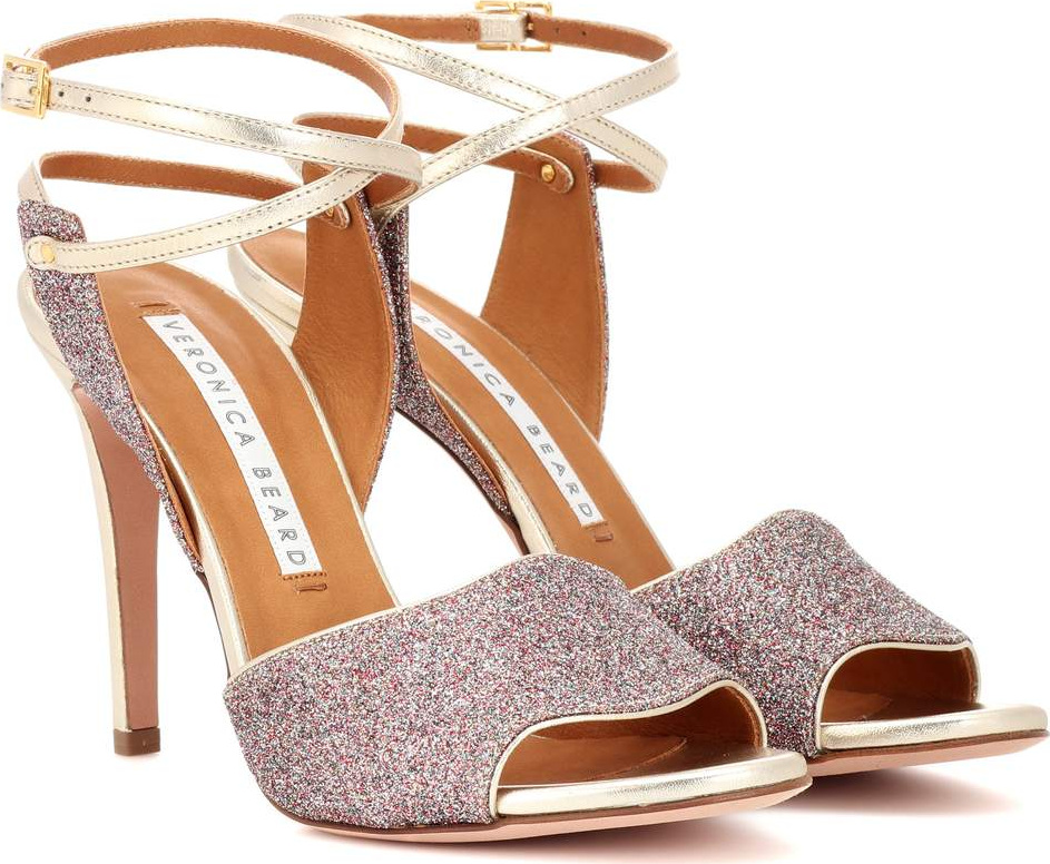 Veronica Beard Glitter sandals