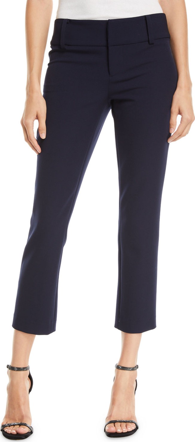 Alice + Olivia Stacey Slim Ankle Pants