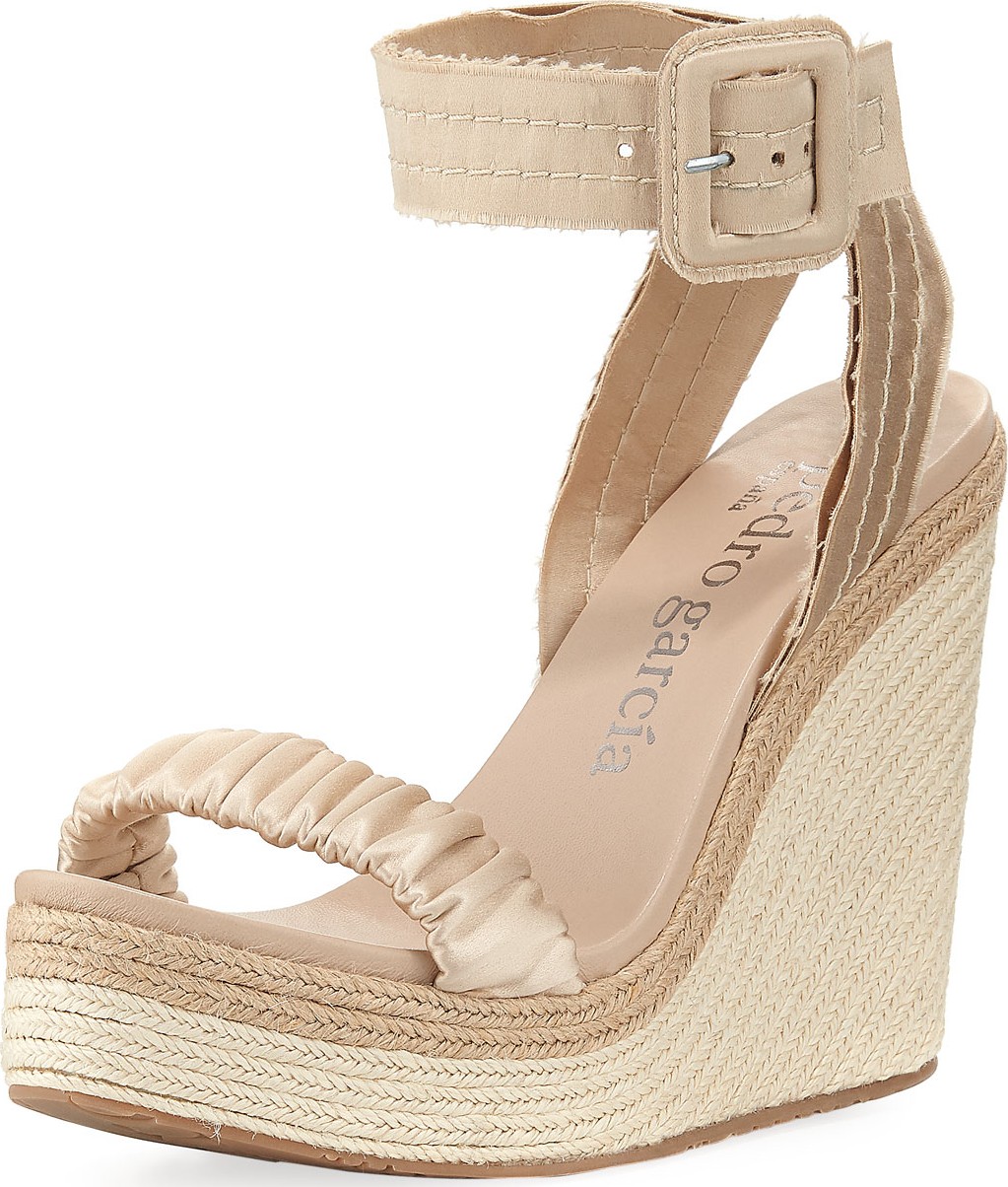 Pedro Garcia Teodora Ankle-Strap Platform Sandal