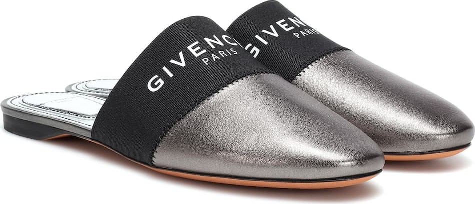 Givenchy Bedford leather slippers