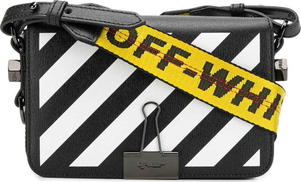Off White Striped crossbody bag