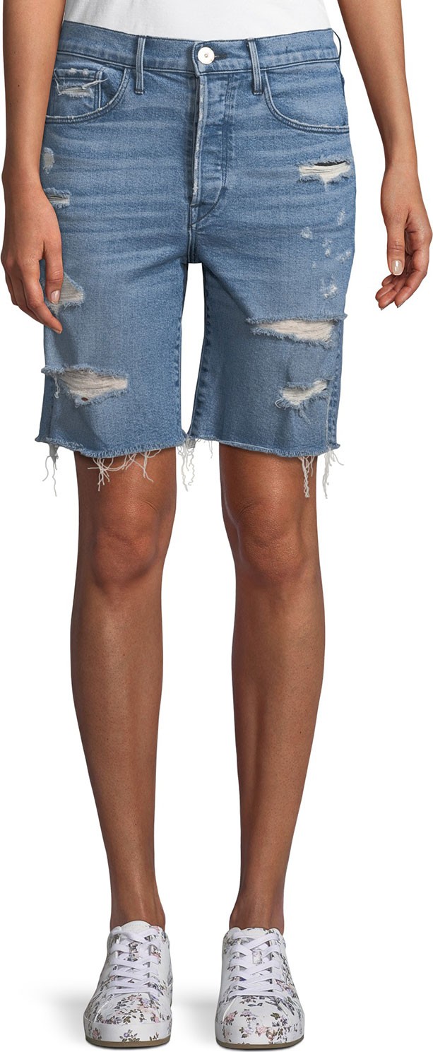 3X1 W3 Ryder Knee-Length Shorts