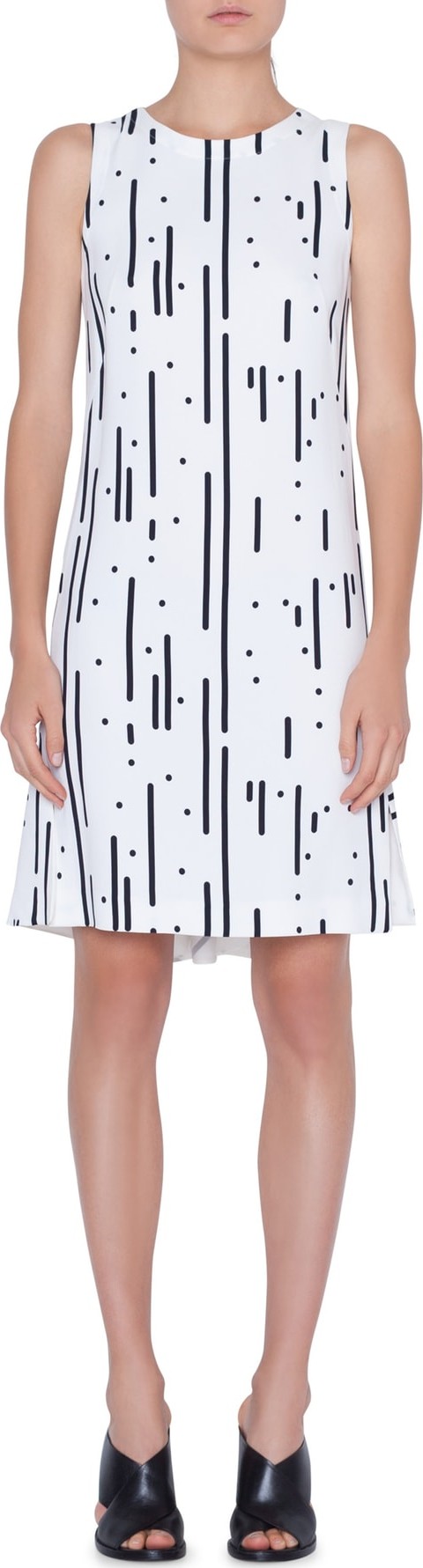 Akris Punto Lamiera Print Shift Dress