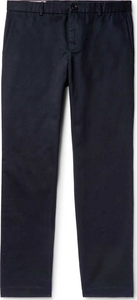 Gucci Slim-Fit Cotton-Drill Trousers