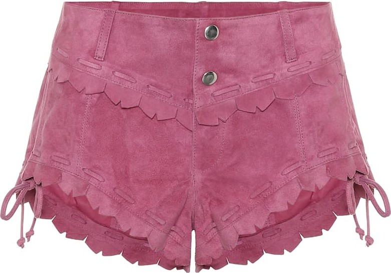 Isabel Marant Aleixo suede shorts